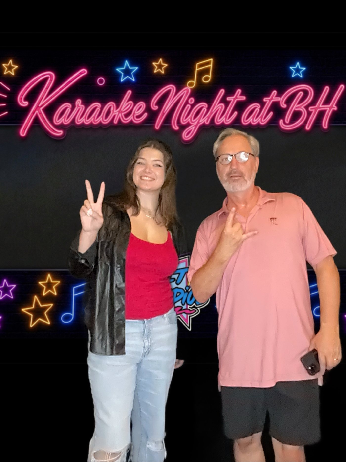 Guests using SnapThat Photo Booth at an Austin event